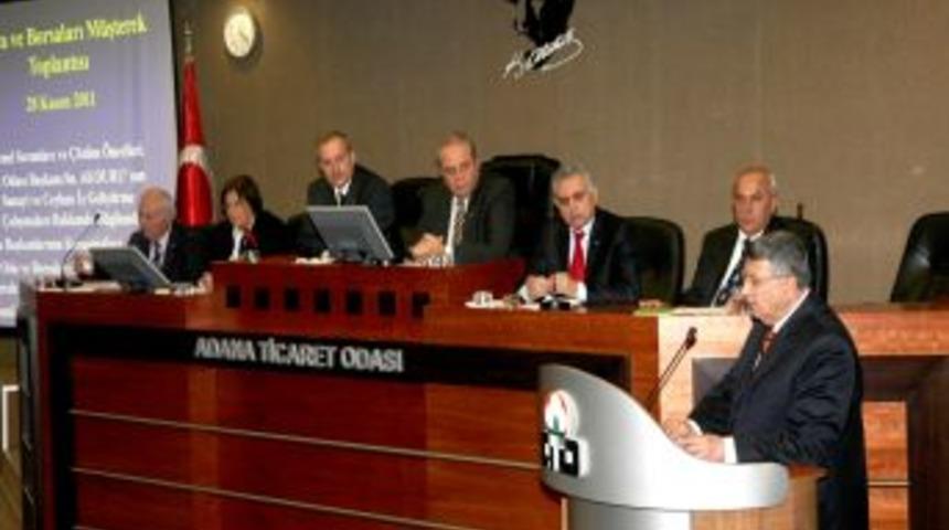 Oda ve borsa başkanları Adana'nın sorunlarını masaya yatırdı