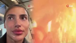 Yer: Ukrayna! Bir anda cehennemin ortasında kaldı: Rus füzesinin hedefi oldu
