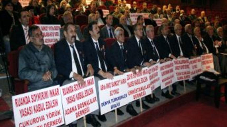 Adana'dan Fransa&rsquo;ya ortak tepki