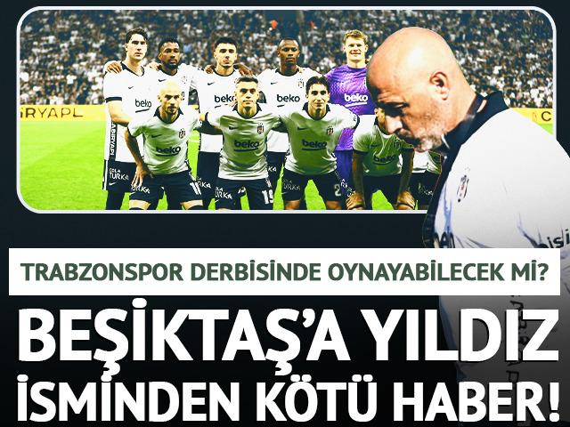 Beşiktaş'a Cerny şoku! Trabzonspor ma&ccedil;ında oynayabilecek mi?
