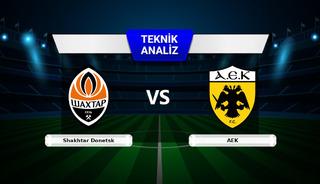 Shakhtar Donetsk - AEK Ma&ccedil;ı &Ouml;ncesi: Sakatlar, Son Durum ve İstatistikler
