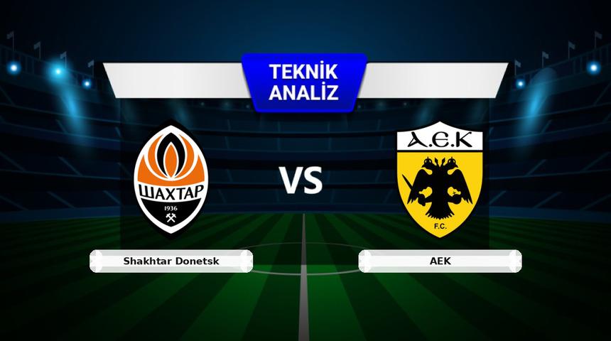 Shakhtar Donetsk - AEK Ma&ccedil;ı &Ouml;ncesi: Sakatlar, Son Durum ve İstatistikler