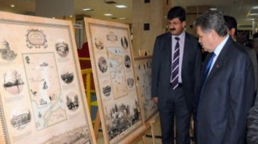 Karaman&rsquo;da Evliya &Ccedil;elebi resim sergisi a&ccedil;ıldı