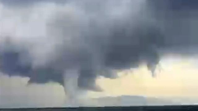 Yer: Bodrum! Dev hortum b&ouml;yle g&ouml;r&uuml;nt&uuml;lendi