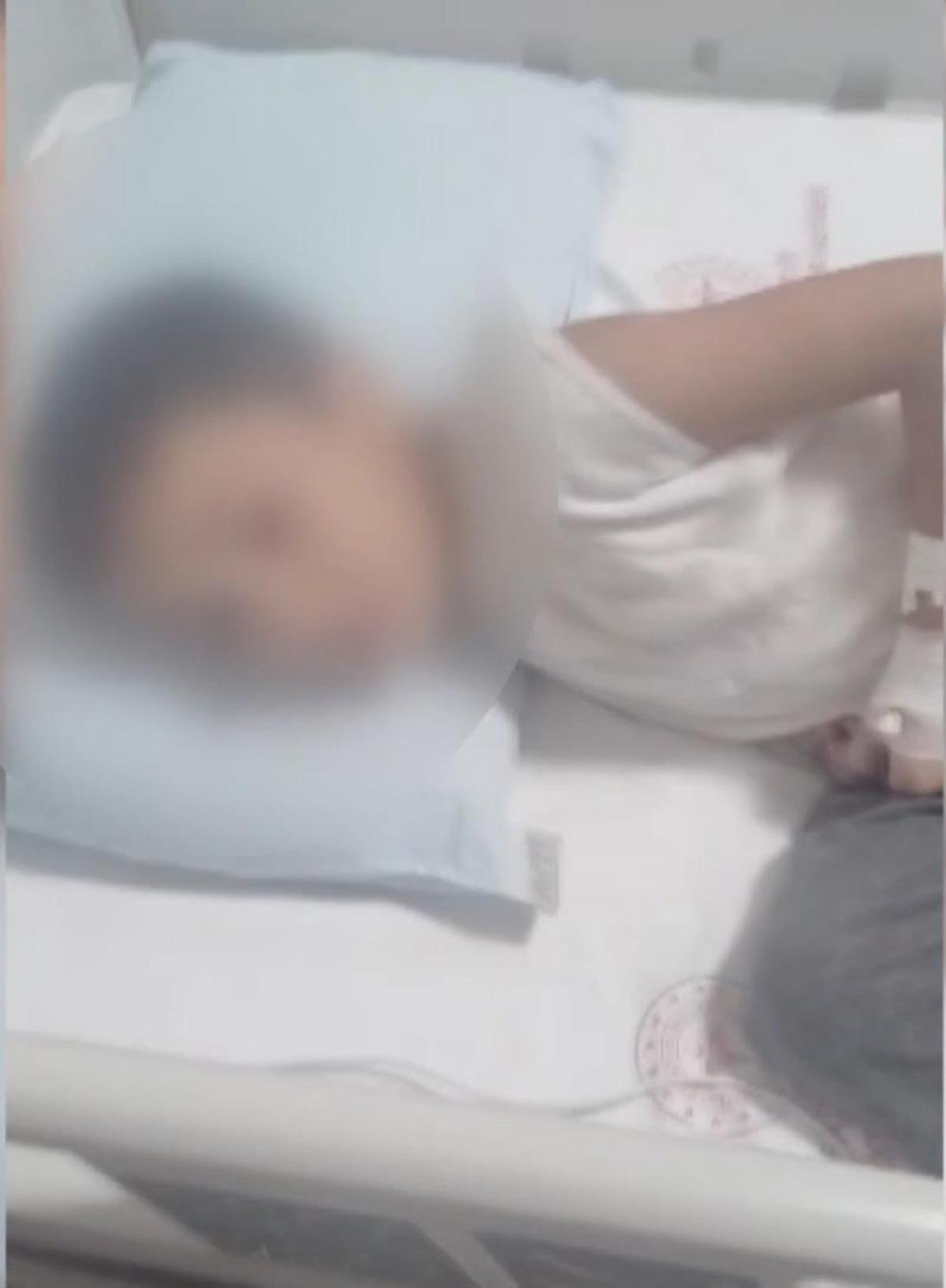 12 yaşındaki &ccedil;ocuğa kolonya d&ouml;k&uuml;p ateşe verdiler! 4