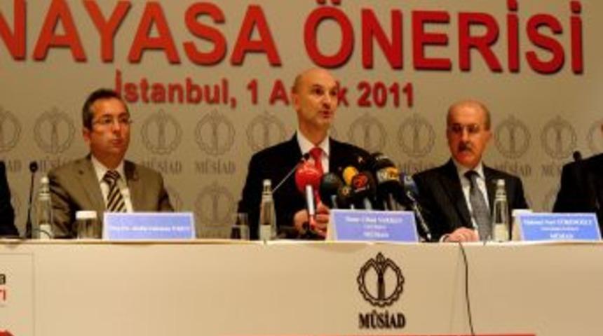 M&Uuml;SİAD: Anayasa resmi ideoloji g&ouml;r&uuml;nt&uuml;s&uuml;nden arınmalı