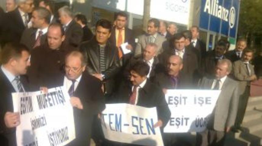 Milli Eğitim denet&ccedil;ileri eşit işe eşit &uuml;cret istedi