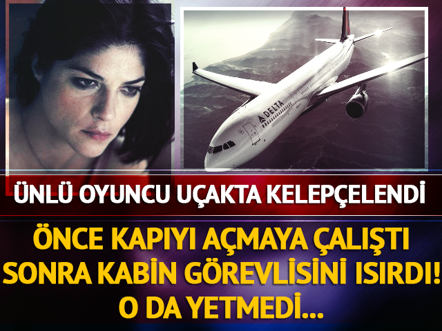 Ünlü oyuncu uçağı birbirine kattı! Gözaltına alındı