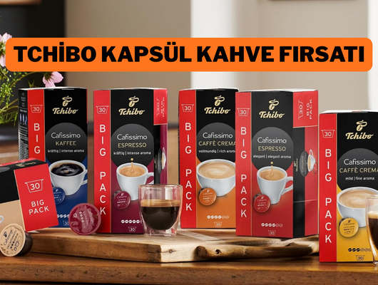 Tchibo kaps&uuml;l kahvelerde sınırlı s&uuml;re indirimi ka&ccedil;ırmayın