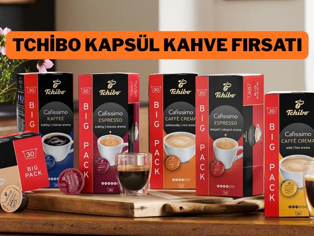 Tchibo kaps&uuml;l kahvelerde sınırlı s&uuml;re indirimi ka&ccedil;ırmayın