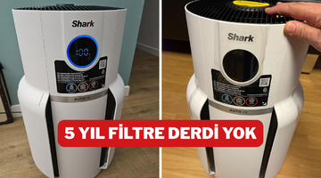 Sessiz ve uzun &ouml;m&uuml;rl&uuml; hava temizleme: Shark NeverChange