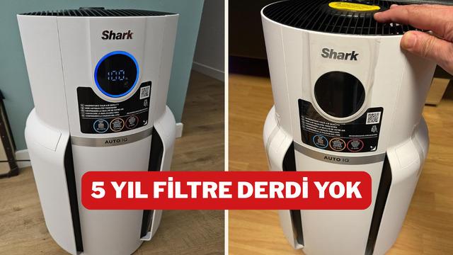 Kapalı alandaki havasızlığa son veren Shark hava temizleyicinin fiyatı düştü!