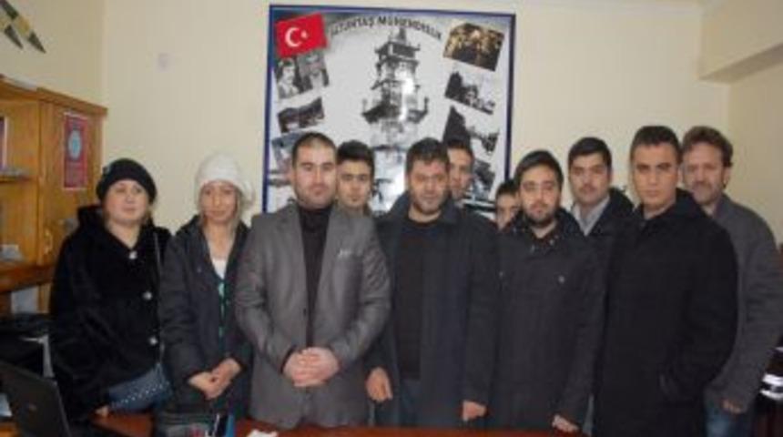 Yozgat'ta jeoloji m&uuml;hendislerinden Fransa'ya tepki