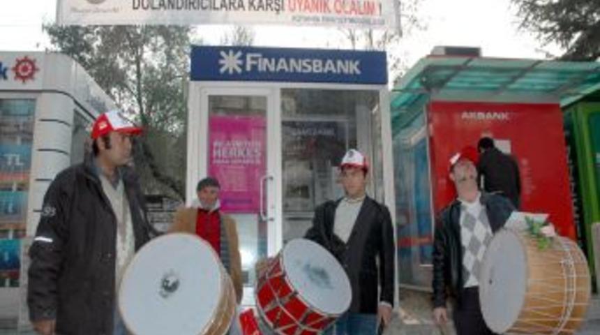 Kontör dolandırıcılığına karşı davullu uyarı