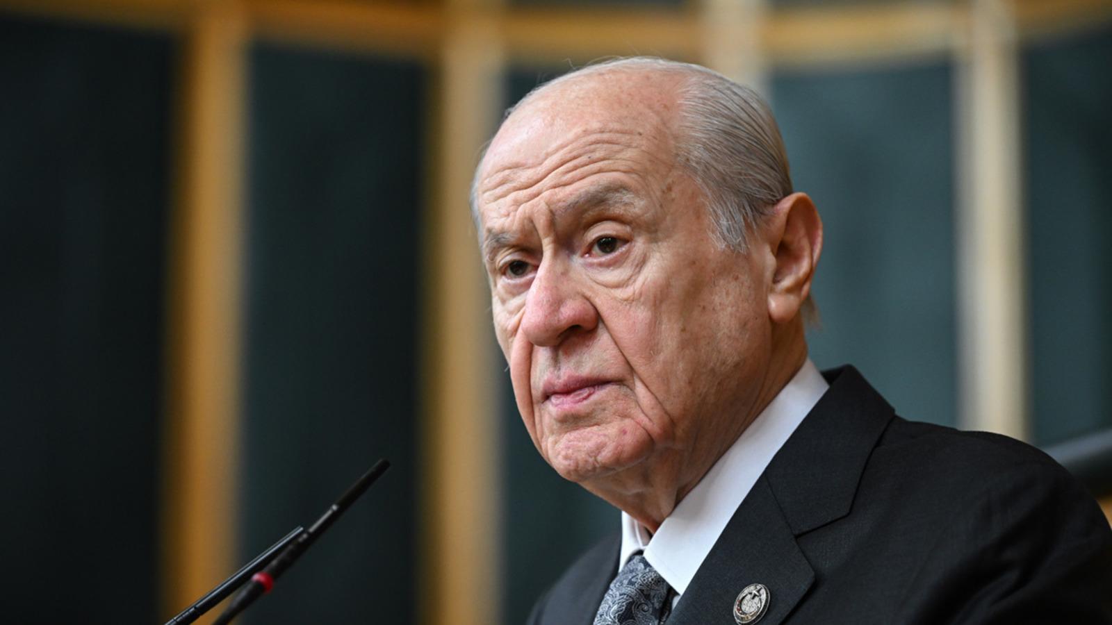  MHP lideri Bahçeli'den Suudi Arabistan çıkışı