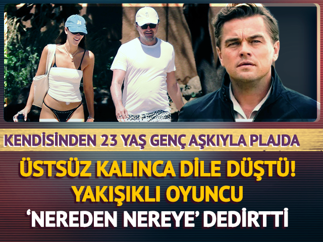 Genç aşkıyla plajda! Üstsüz kalınca dile düştü
