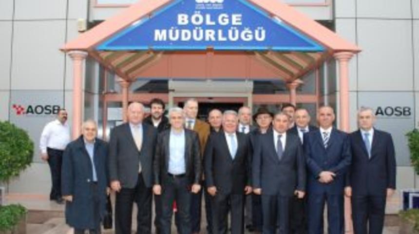 &Ccedil;erkezk&ouml;y sanayicileri OSB&rsquo;nin konuğu oldu