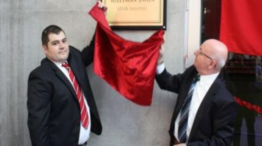 M&uuml;teahhit Şahin'in adı spor salonunda yaşayacak