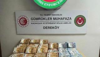 Kırklareli'nde d&ouml;viz ka&ccedil;ak&ccedil;ılığı operasyonunda 1 ş&uuml;pheli g&ouml;zaltına alındı