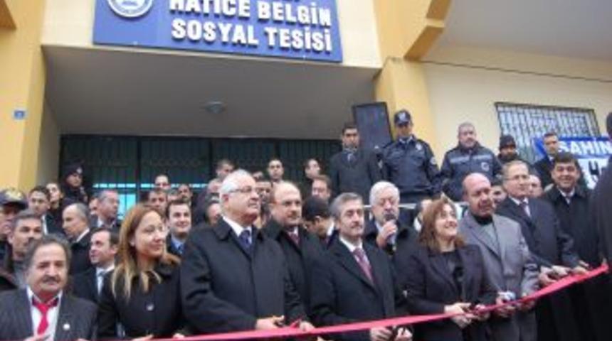 Hatice Belgin&rsquo;in ismini taşıyan tesisin a&ccedil;ılışında ter&ouml;re karşı birlik mesajı