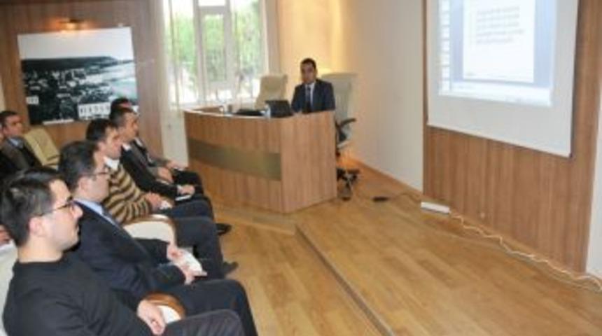 Samsun İl &Ouml;zel İdaresi'nde hizmet i&ccedil;i eğitim devam ediyor