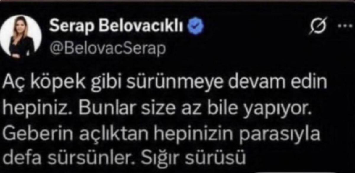 Serap Belovacıklı hakkında soruşturma başlatıldı! 1