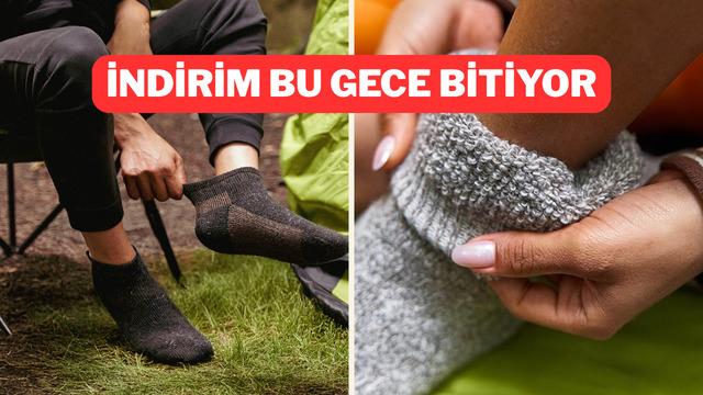 Kışı sıcacık ve konforlu geçirmenizi sağlayacak Gowith çoraplar indirimde!