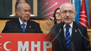 TBMM'de kritik Bahçeli-Kılıçdaroğlu görüşmesi!