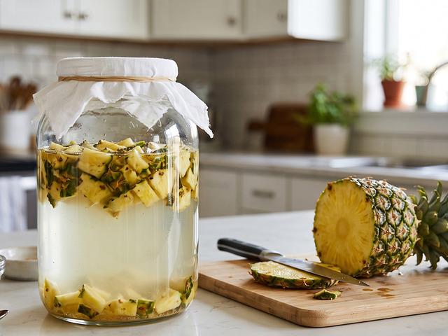 Ananas sirkesi nasıl yapılır, ka&ccedil; g&uuml;n bekletilir? İşte evde yapmanın p&uuml;f noktaları