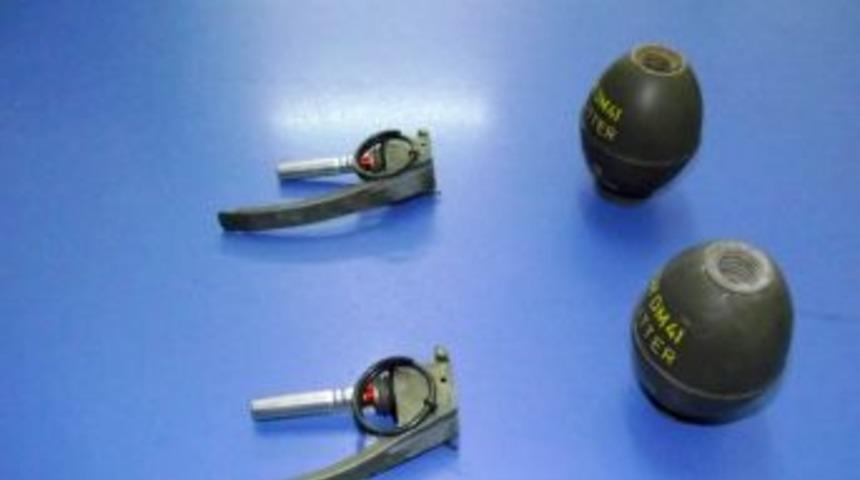 Yozgat'ta iki adet el bombası bulundu