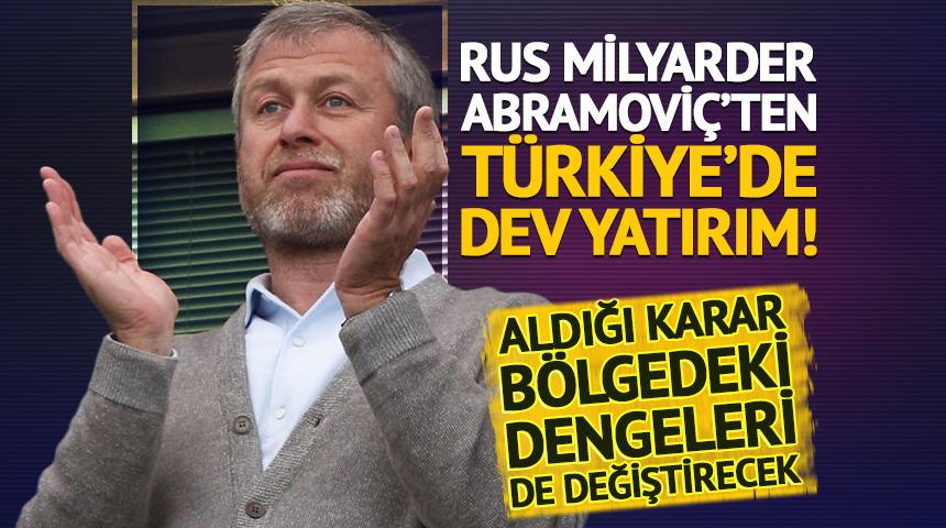 Rus milyarder Abramovi&ccedil;&rsquo;ten T&uuml;rkiye&rsquo;de dev yatırım! İki &ouml;zel plajı olan arazi satın aldı