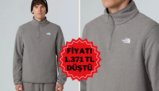 Kışın hafif ve sıcak kalın: The North Face polar indirimde