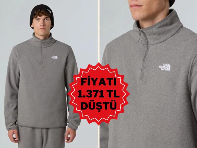 Kışın hafif ve sıcak kalın: The North Face polar indirimde
