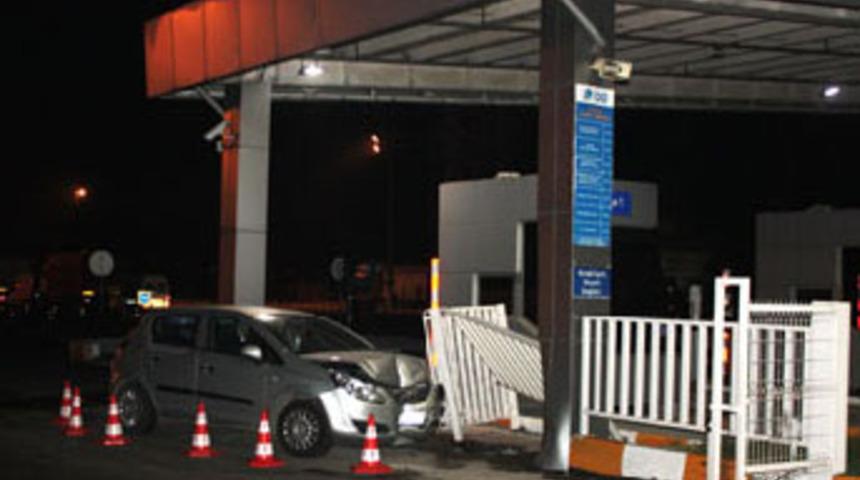 &Ouml;l&uuml;m, direksiyon başında yakaladı