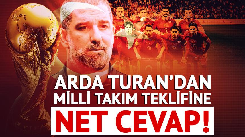 Arda Turan, Milli Takım iddialarını kibarca reddetti! "&Uuml;lkemin bayrağının olmadığı yerlerde..."