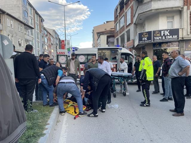Samsun'da feci kaza! Otomobilin çarptığı kadın ağır yaralandı