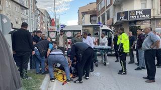 Samsun'da feci kaza! Otomobilin çarptığı kadın ağır yaralandı