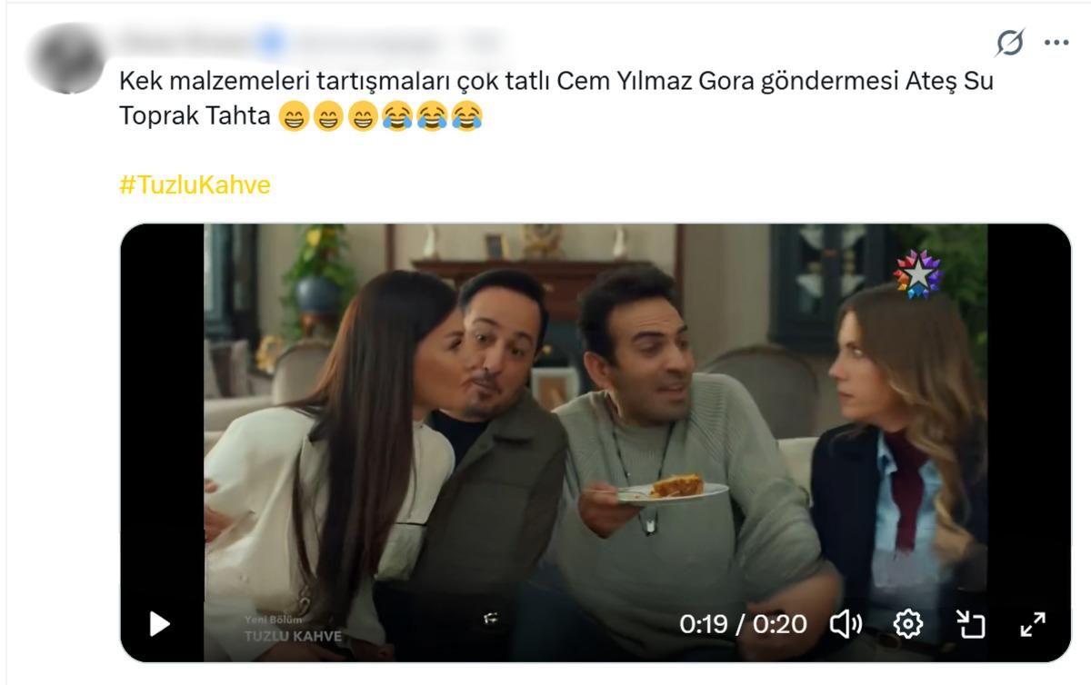 Tuzlu Kahve’de GORA göndermesi! O sahne gündem oldu 2