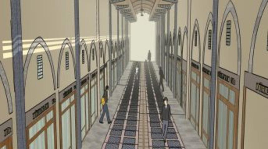 Kapalı &Ccedil;arşı aslına uygun restore edilecek