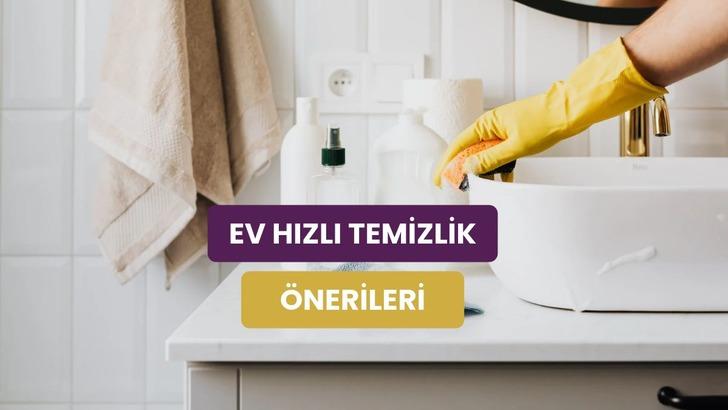 &ldquo;Bug&uuml;n temizlik yapacak g&uuml;c&uuml;m yok&rdquo; diyenlere evi hızlıca toparlamanın pratik yolları