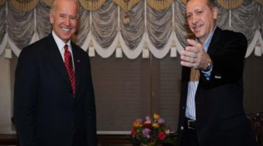 Erdoğan, Biden ile ter&ouml;r ve Irak'ı konuştu