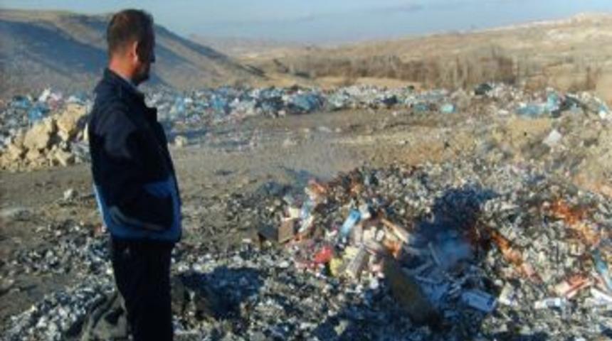 Ka&ccedil;ak sigaralar imha edildi