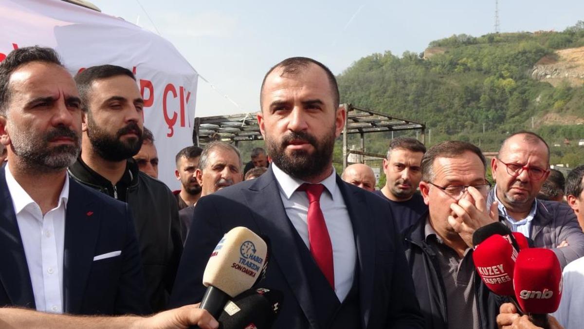 Trabzon da k&ouml;m&uuml;rc&uuml;lerden &ccedil;ağrı: "Bize herhangi bir yer g&ouml;sterilmedi" 1