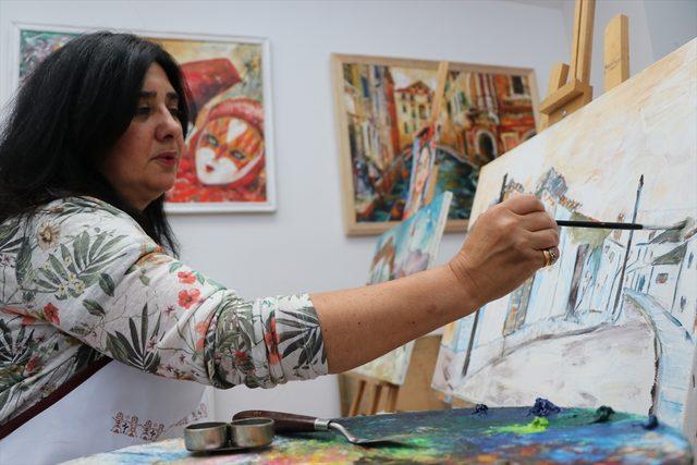 Gürcü ressamın Türkiye tutkusu
