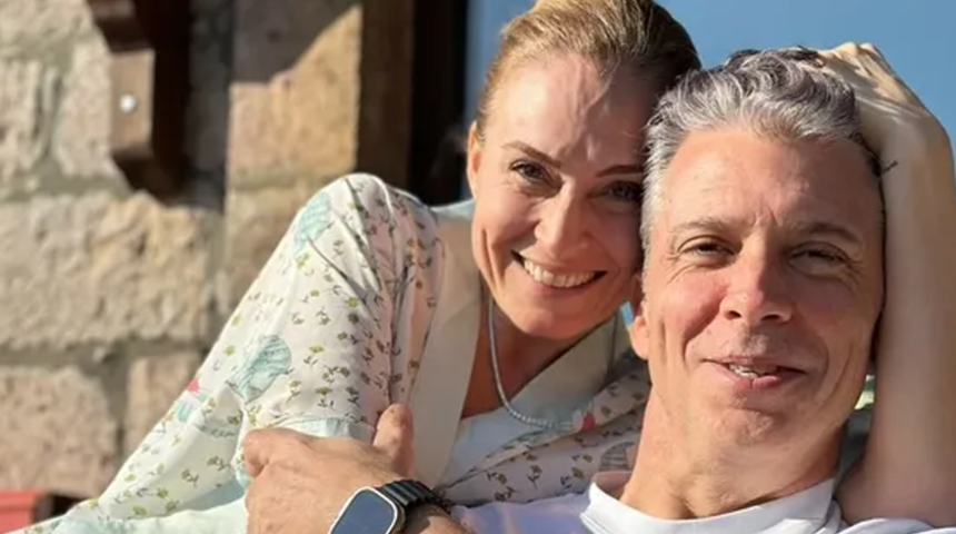Ceyda Düvenci ve eşi Güçlü Mete'den aşk dolu pozlar