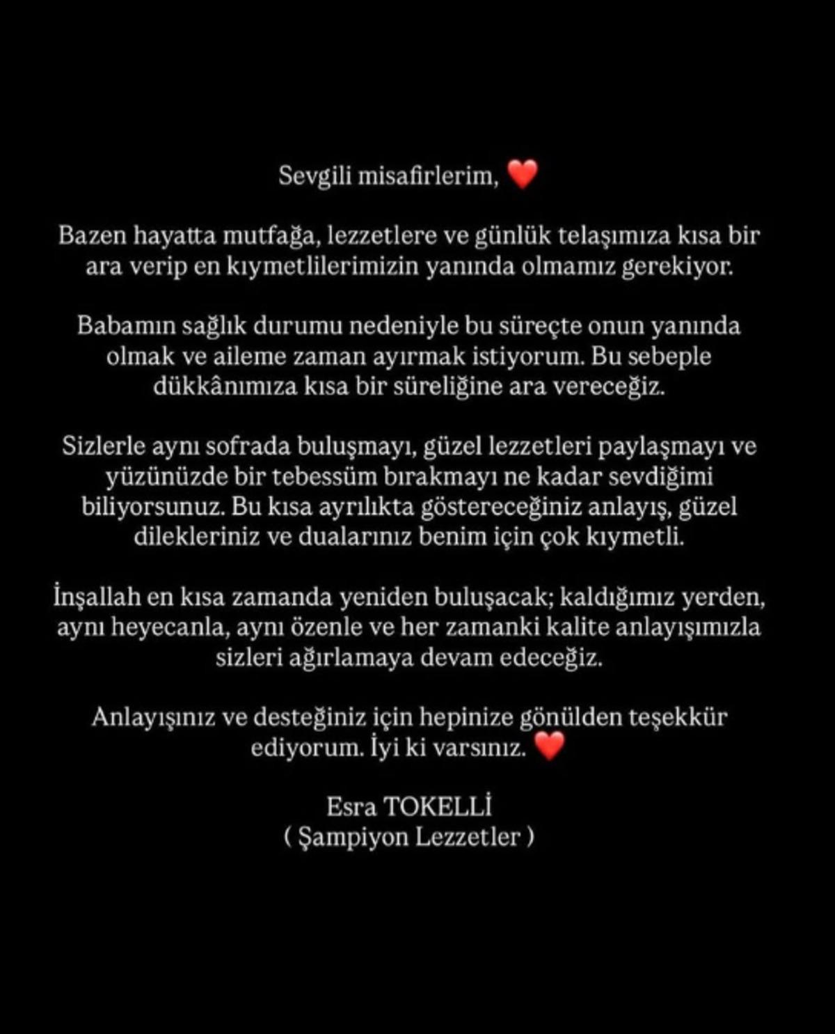 MasterChef şampiyonu Esra Tokelli dükkanını kapattı! Sebebi ortaya çıktı 2