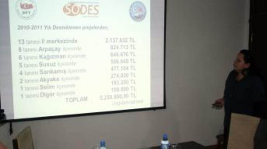 SODES Kars&rsquo;ta hizmetin adı oldu