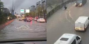 İstanbul'da yağış afete döndü! Araçlar suya gömüldü: Bir kadın sele kapıldı