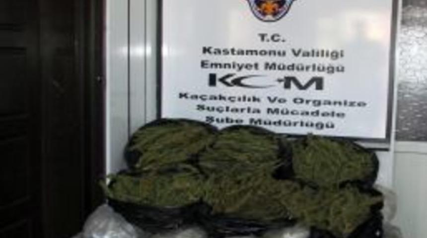 1.5 milyon TL değerinde esrar ele ge&ccedil;irildi