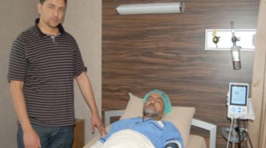 Libya'dan gelip Adana'da sağlığına kavuştu